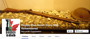 “Dieppe Blue Beach Every Man Remembered”